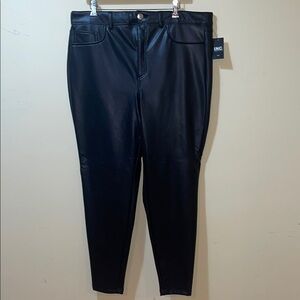 Womens New INC International Concepts Leather Pants